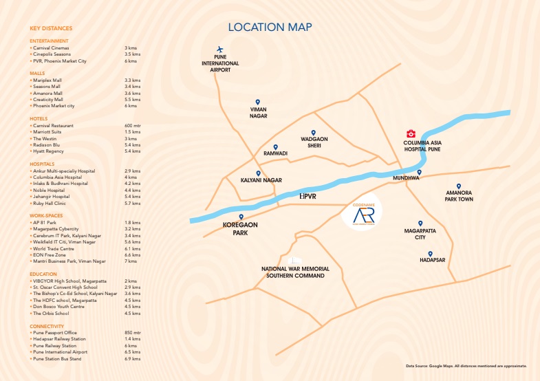 Konbil Codename Aer Location Map