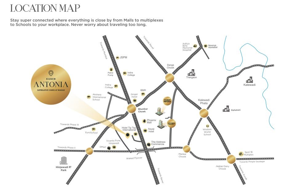 Kuber Antonia Location Map