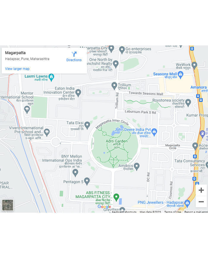kumar Paradise Location Map Magarpatta Hadapsar, Pune