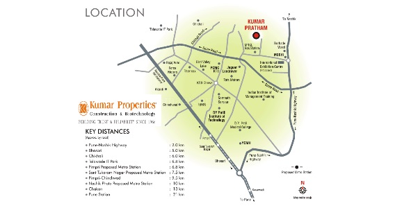Kumar Pratham Location Map