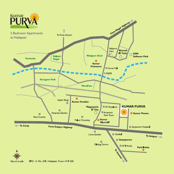 Kumar Purva Location Map