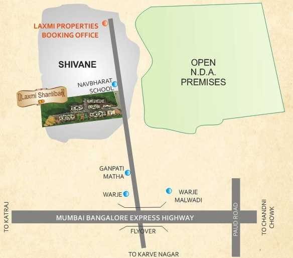 Laxmi Shantiban Location Map