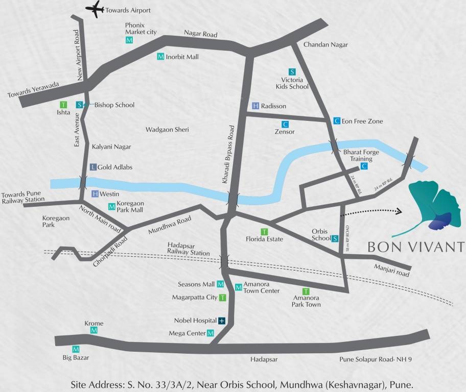 Malkani Bon Vivant Location Map