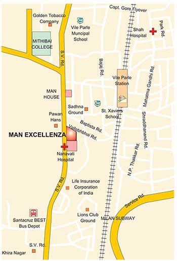 Man Excellenza Location Map