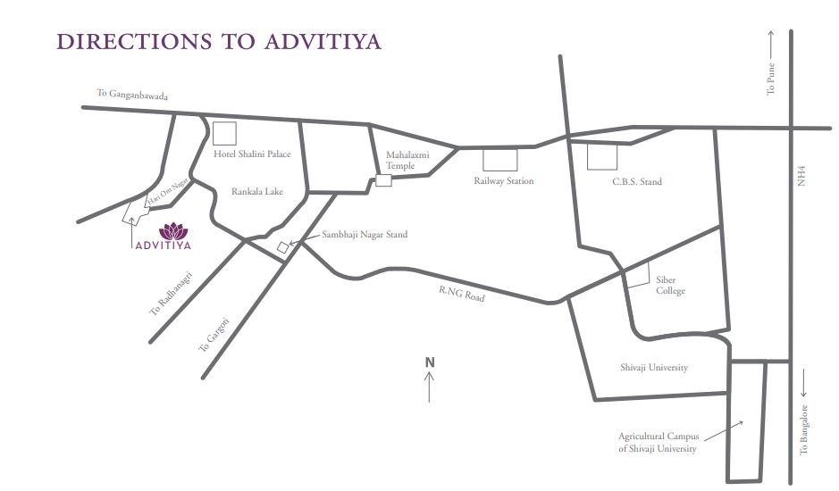 Manav Advitiya Location Map