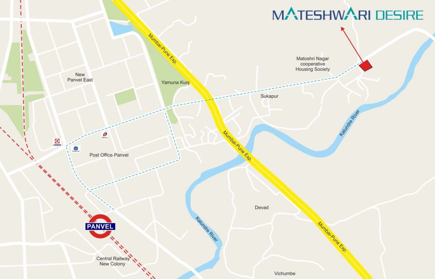 Mateshwari Desire Location Map