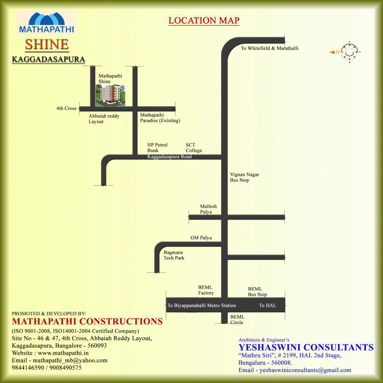 Mathapathi Shine Location Map