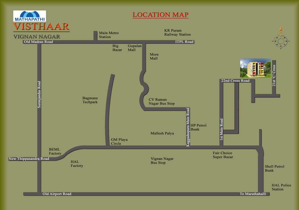 Mathapathi Visthaar Location Map