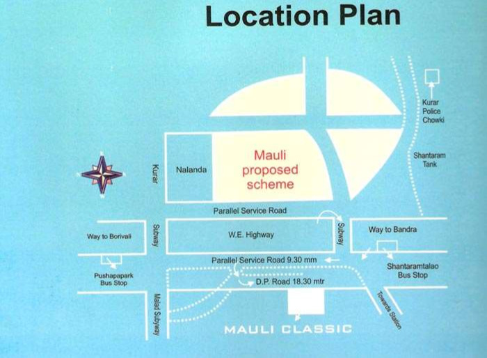 Mauli Classic Location Map