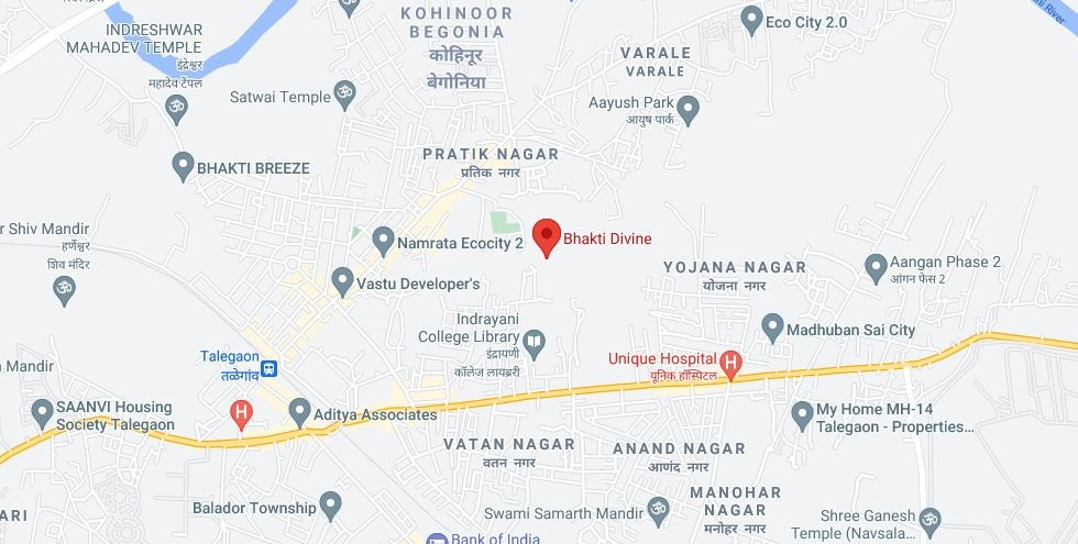 Meghaswana Bhakti Divine Location Map