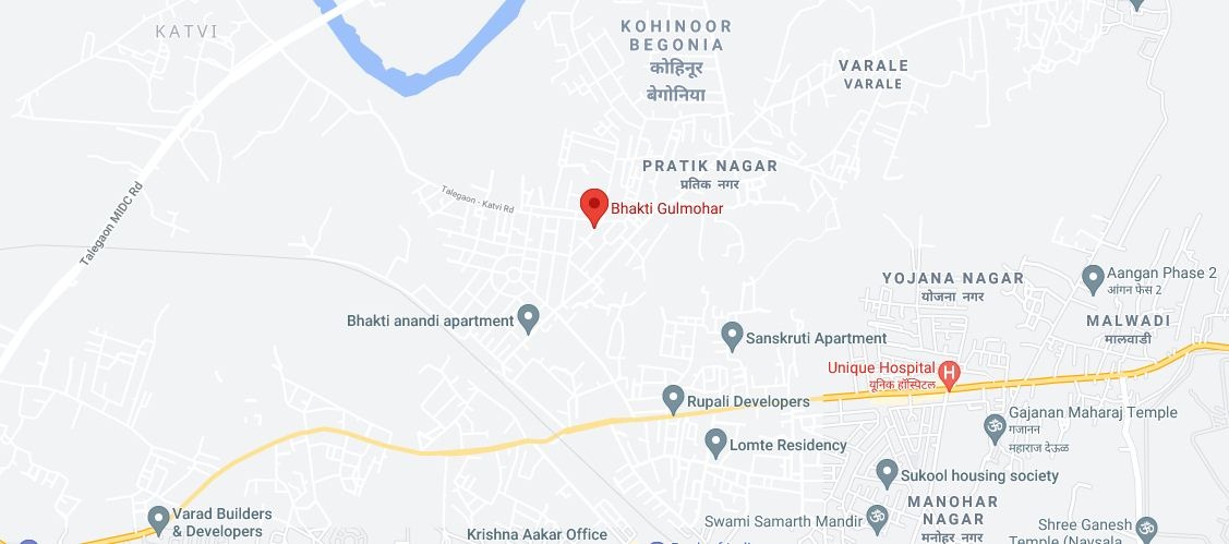 Meghaswana Bhakti Gulmohar Location Map