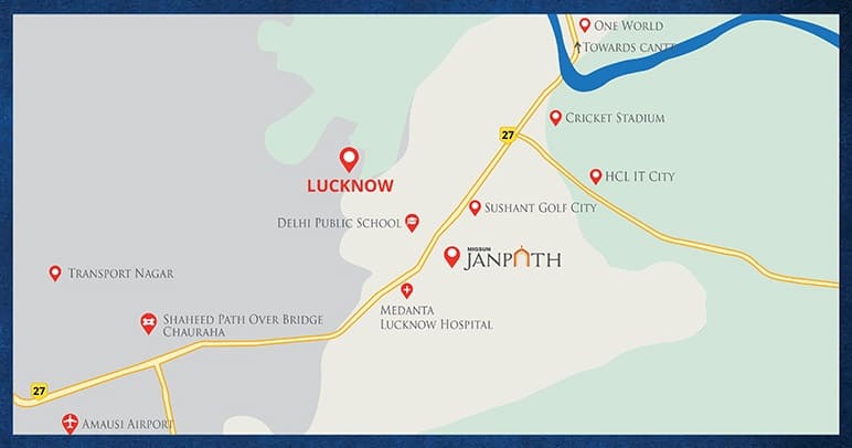 Migsun Janpath Location Map