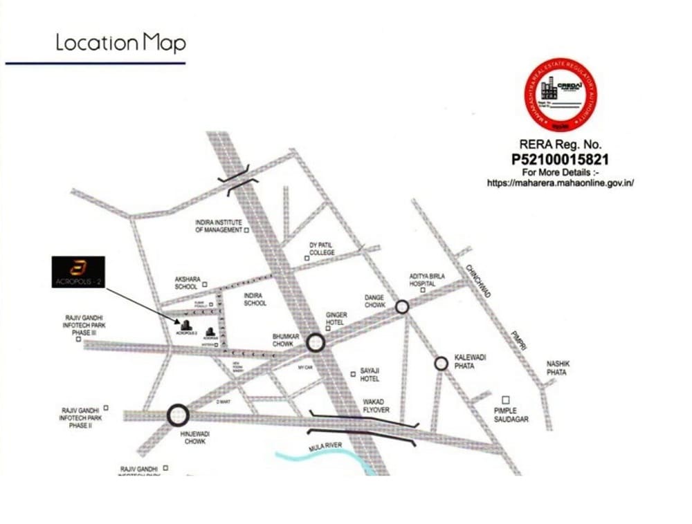 Millennium Acropolis Location Map