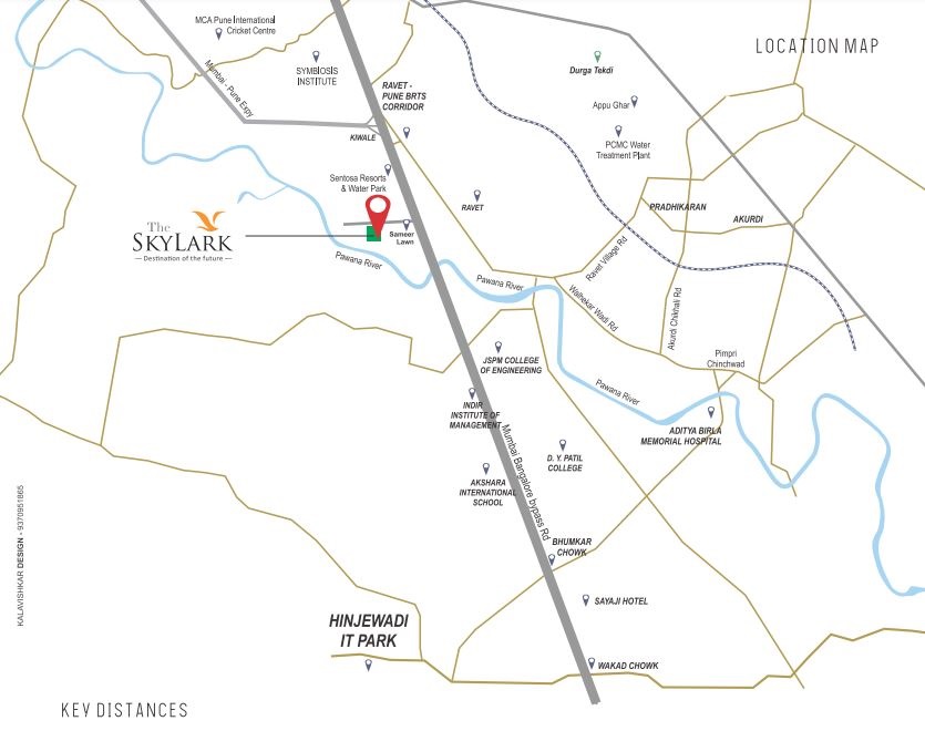 Mohisha The Skylark Location Map