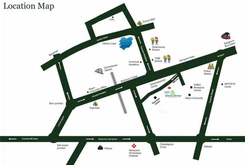 Mpn Green Storeys Location Map