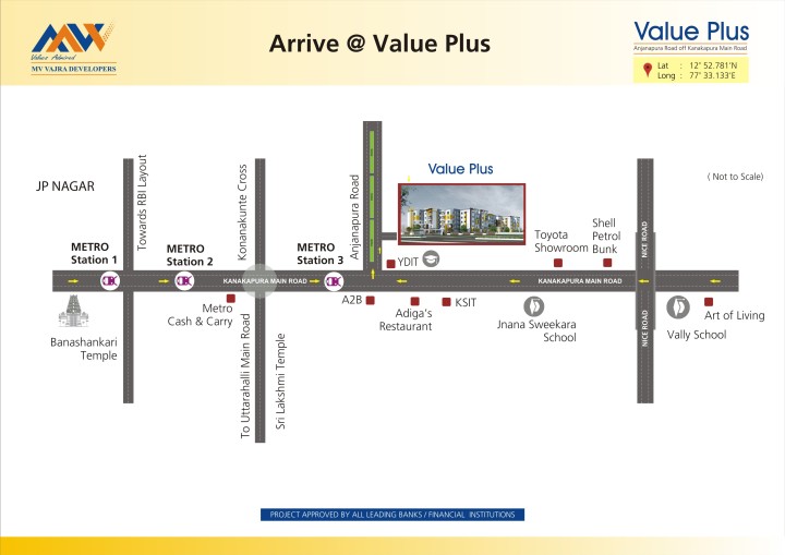 Mv Vajra Value Plus Location Map