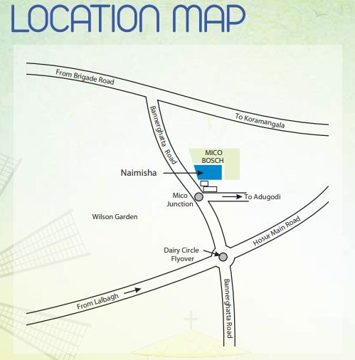 Mythreyi Naimisha Location Map