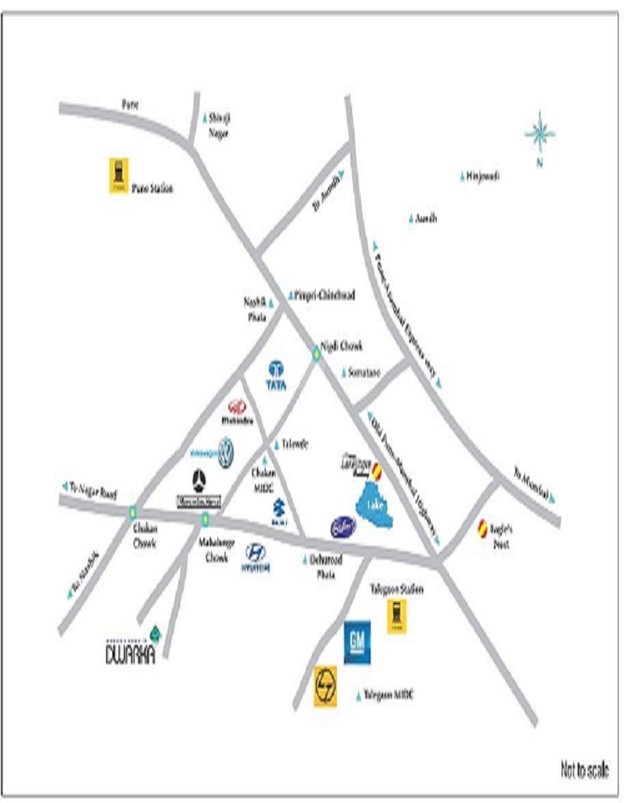 Naiknavare Dwarka Location Map