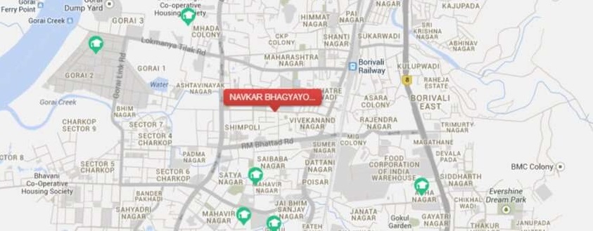 Navkar Bhagyayog Location Map