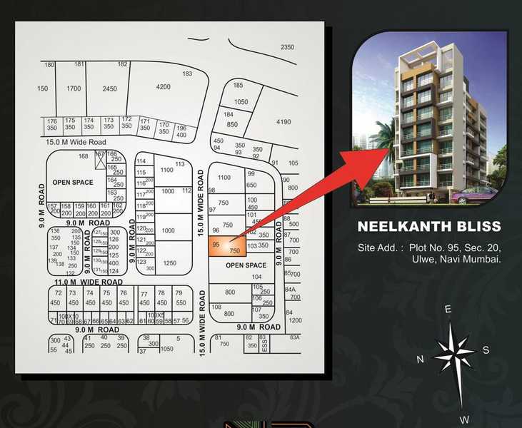 Neelkanth Bliss Location Map