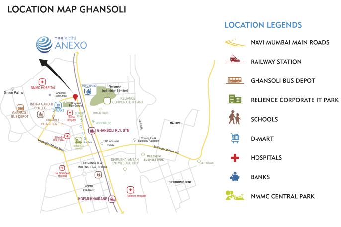 Neelsidhi Anexo Location Map