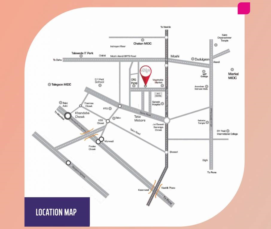 Nexus Atrium Abc Location Map