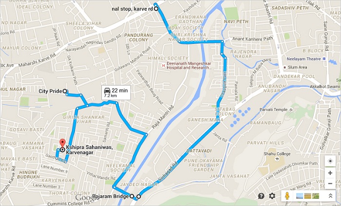 Nirmiti Rama Govind Location Map