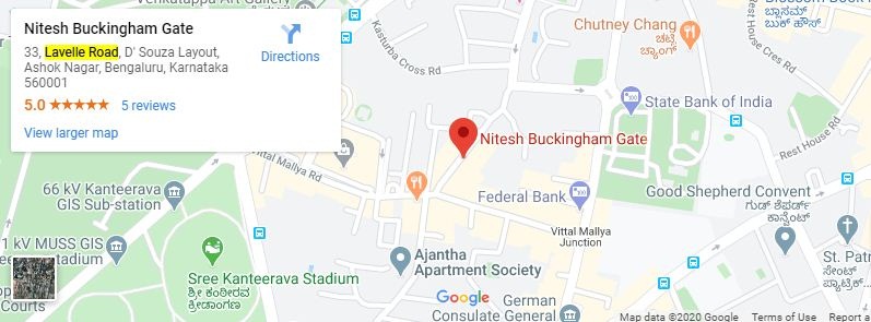 Nitesh Buckingham Gate Location Map
