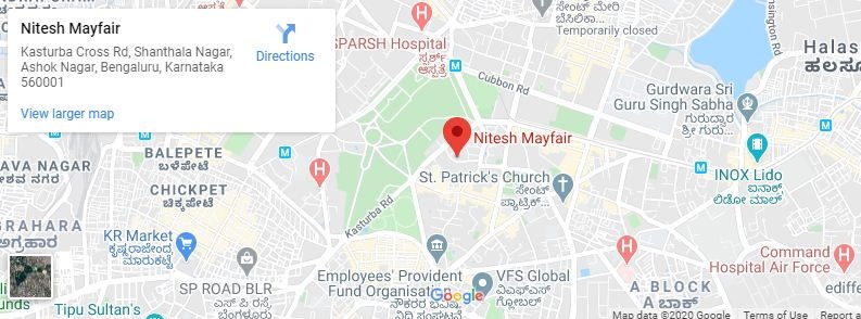 Nitesh Mayfair Location Map