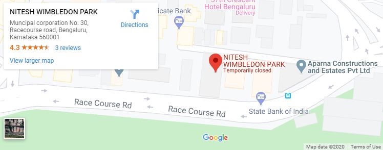 Nitesh Wimbledon Park Location Map
