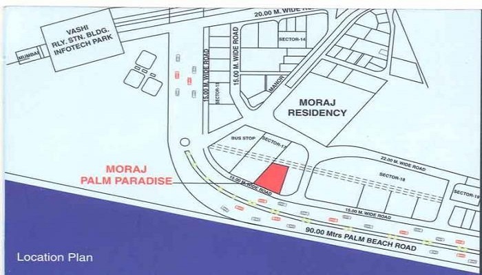 Nivasti Moraj Residency Location Map