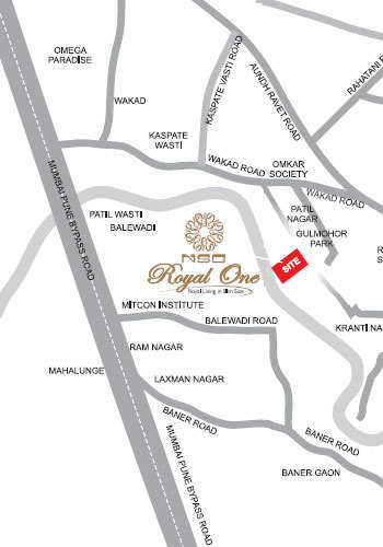 Nsg Royal One Location Map