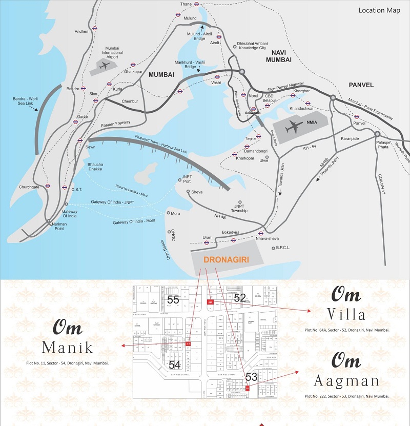 Om Manik Location Map