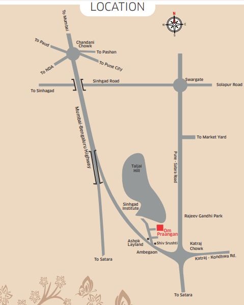 Om Praangan Location Map