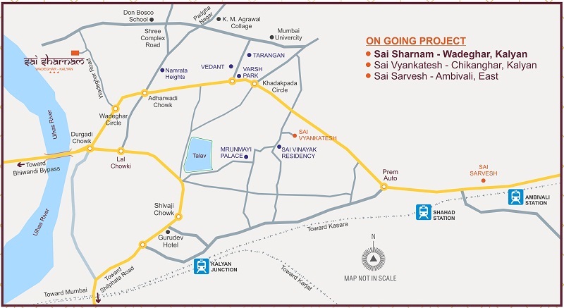 Ossk Sai Sharnam Location Map