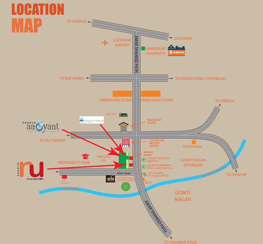 Paarth Nu Location Map