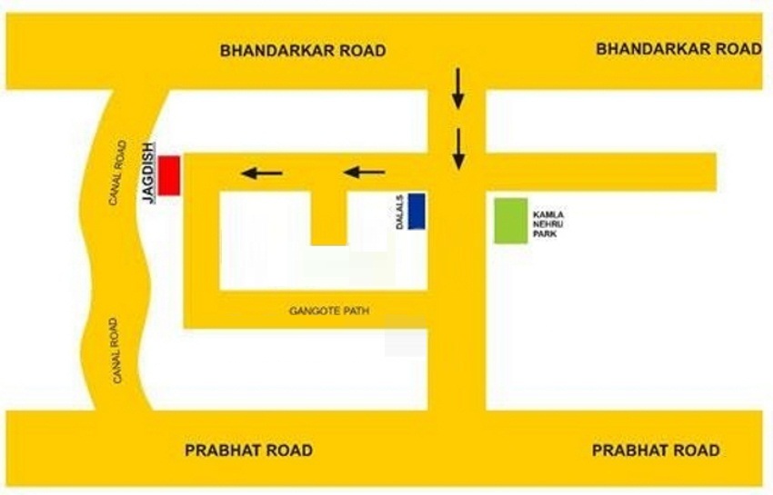 Pandit Javdekar Jagdish Location Map