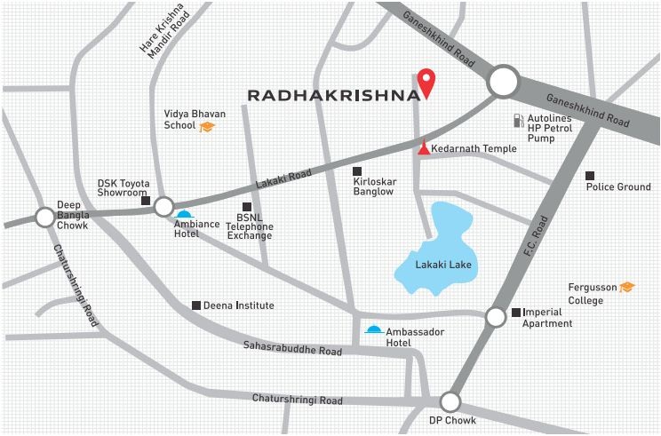 Pandit Javdekar Radhakrishna Location Map