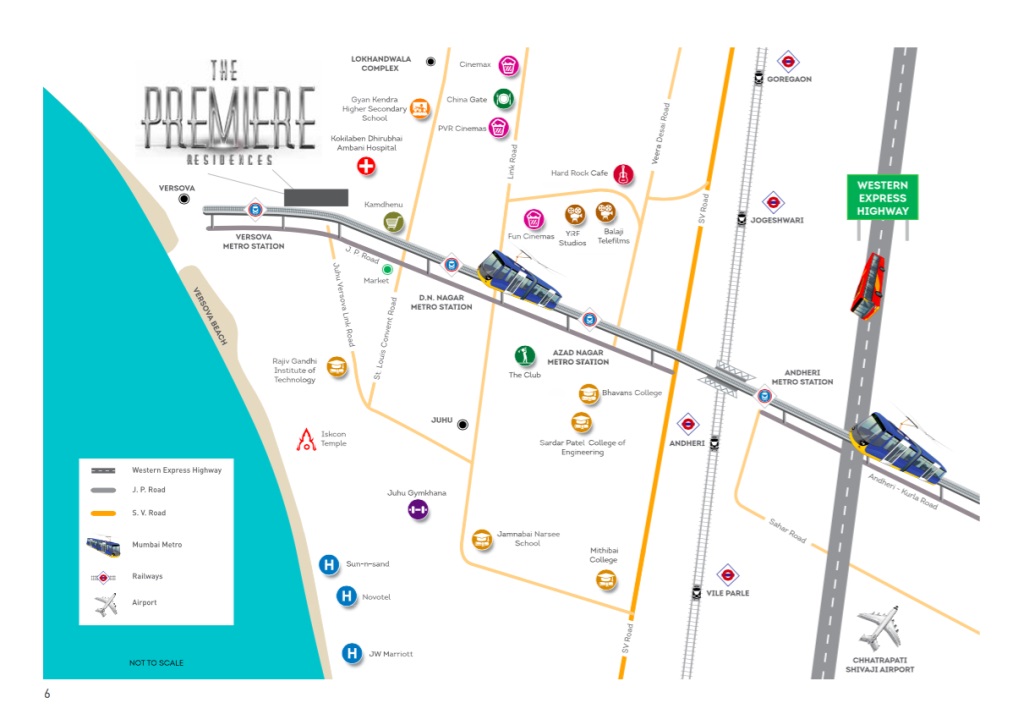 Paradigm The Premiere Residences Location Map