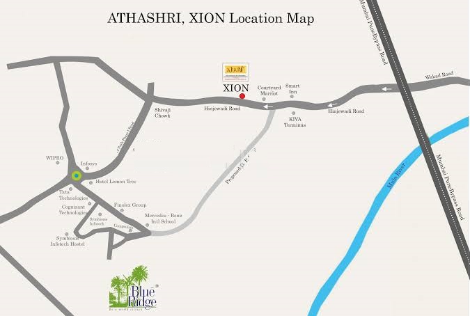 Paranjape Athashri Xion Location Map