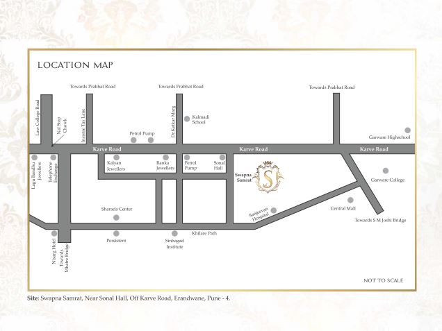 Paranjape Swapna Samrat Location Map