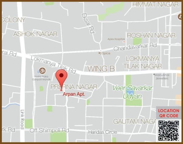 Parshvanath Arpan Chs Location Map