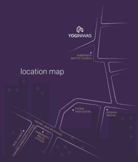 Patel Prayosha Yogi Niwas Location Map