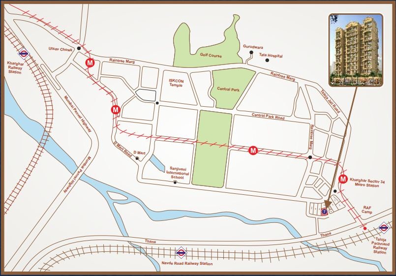 Patel Rudra Palace Location Map