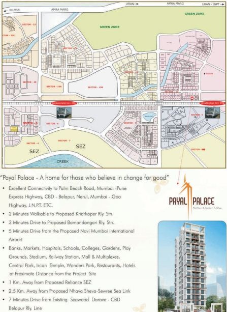 Payal Palace Location Map