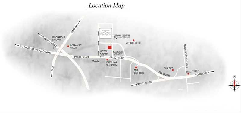 Pethkar Samrajya Location Map