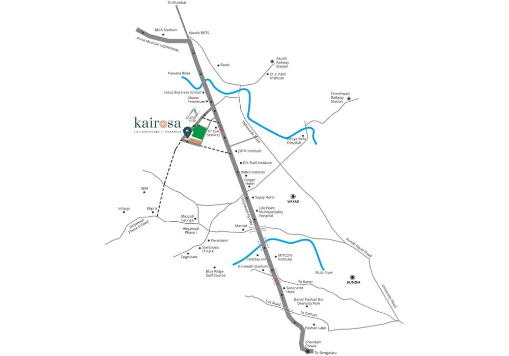Pharande Kairosa Location Map