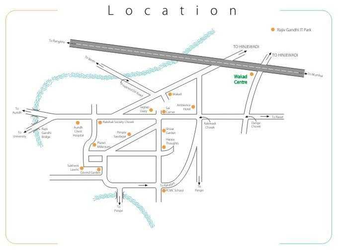 Platinum Wakad Centre Location Map