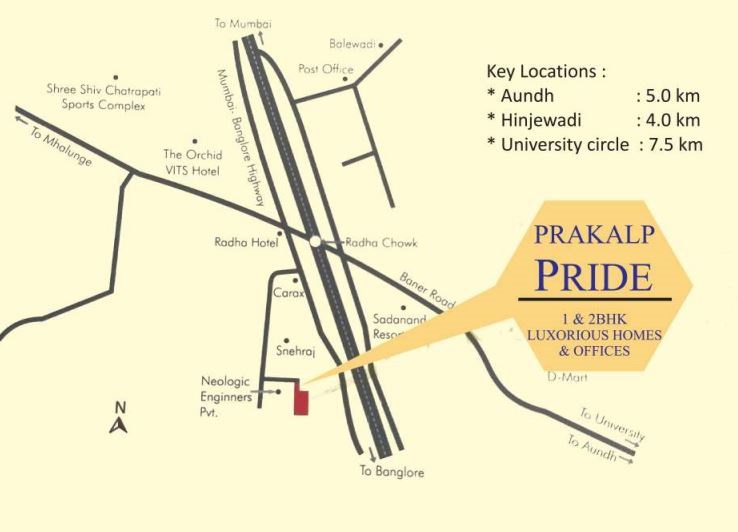 Prakalp Pride Location Map