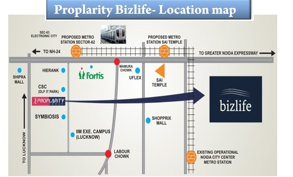 Proplarity Biz Life Location Map